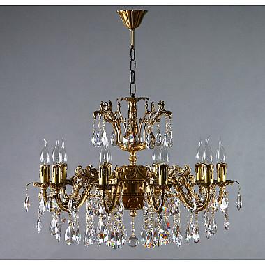 Подвесная люстра Granada 2118/10 AB Leaf crystal