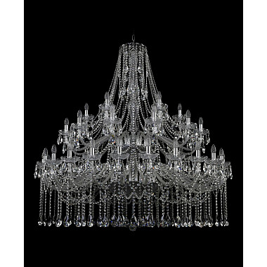 Подвесная люстра 1413 1413/24+12+6/460/h-185/2d Ni