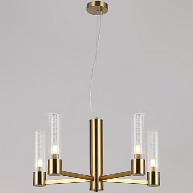 Подвесная люстра IL0313-5P-79 BRASS