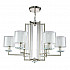 Подвесная люстра Crystal Lux Nicolas SP-PL6 Nickel/White