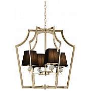 Подвесная люстра LDP 1249-4 GD+BK