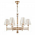 Подвесная люстра Crystal Lux FLAVIO SP6 GOLD