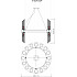 Подвесная люстра Strict V10270-32P