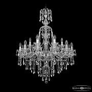 Подвесная люстра 1415 1415/12+6/300/XL-108 Ni