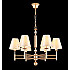 Подвесная люстра Crystal Lux FLAVIO SP6 GOLD