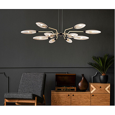 Подвесная люстра Ventura MOD012CL-12G