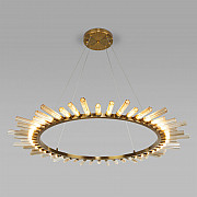 Подвесная люстра Sole 559 золотая бронза