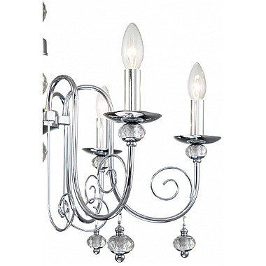 Подвесная люстра Shine 678/6PL Chrome