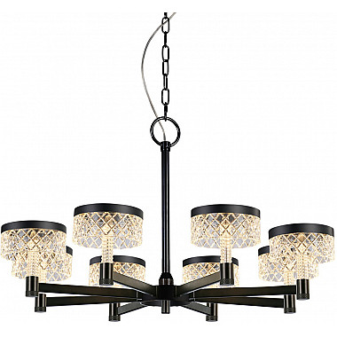 Подвесная люстра Diamond cut MD21020075-8A matt black