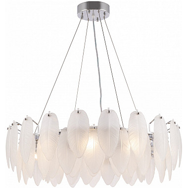 Подвесная люстра AM-4653 4653.D750.H240.E14.12 Ni