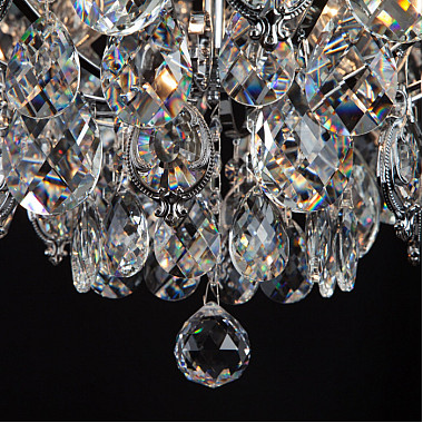 Подвесная люстра Crystal 10080/12 хром