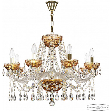 Подвесная люстра 5413 5413/8/240 G Amber/M-1G