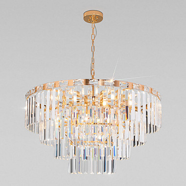 Подвесная люстра Elegante 10130/10 золото Smart