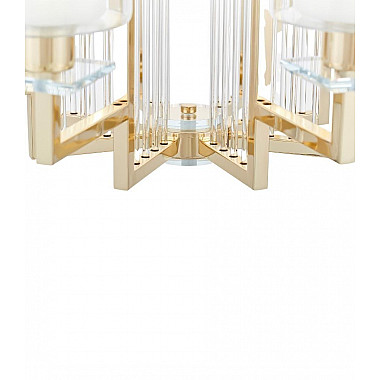 Подвесная люстра Lumina Deco Manhattan LDP 8012-8 F.GD
