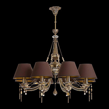 Подвесная люстра Kutek Portofino Abazur POR-ZW-8 (P/A)