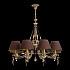 Подвесная люстра Kutek Portofino Abazur POR-ZW-8 (P/A)