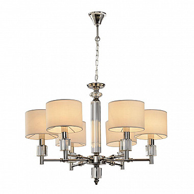 Подвесная люстра Lumien Hall Малье LH1053/6H-NK-WT