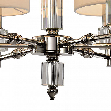 Подвесная люстра Lumien Hall Малье LH1053/6H-NK-WT