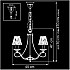 Подвесная люстра Osgona Riccio 705032