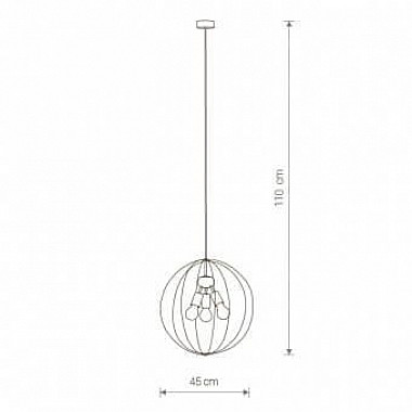 Подвесная люстра Nowodvorski Bullet 9061