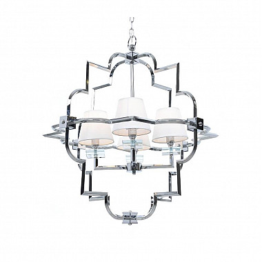Подвесная люстра Lumina Deco Baltimore LDP 8020-4 CHR+WT