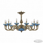 Подвесная люстра 7210 72101P/12/360 GB P Aquamarine/M-1G
