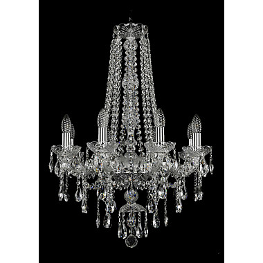 Подвесная люстра 1415 1415/8/200/h-76 Ni