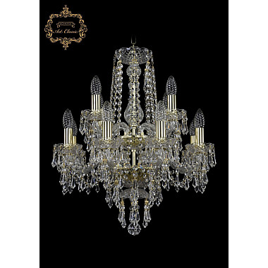 Подвесная люстра 11.23 11.23.8+4.165.2d.Gd.Dr