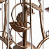 Подвесная люстра Arte Lamp Gabbia A1865SP-3BG