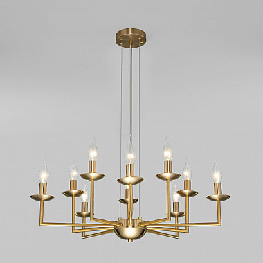 Подвесная люстра Cariso 60150/10 латунь