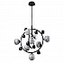 Подвесная люстра Crystal Lux Salvadore SP8V Black Chromium