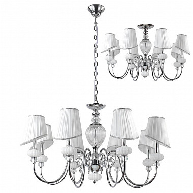 Подвесная люстра Crystal Lux Alma White SP-PL8