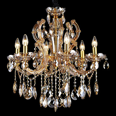 Подвесная люстра Napoli Napoli 10654/6C GOLD, BRANDY