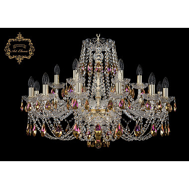 Подвесная люстра 11.21 11.21.12+6.300.Gd.Sp.K777