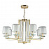 Подвесная люстра Crystal Lux Nicolas SP-PL8 Gold/White