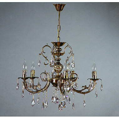 Подвесная люстра Alicante 8888/5 PB New Leaf