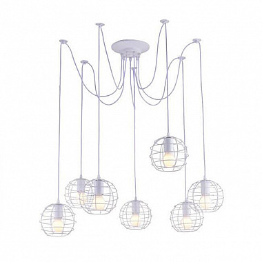 Подвесная люстра Arte Lamp A1110SP-7WH