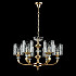Подвесная люстра Crystal Lux Gracia SP6 Gold