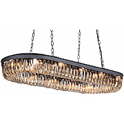 Подвесная люстра Crystal Black KR0295P-12 black