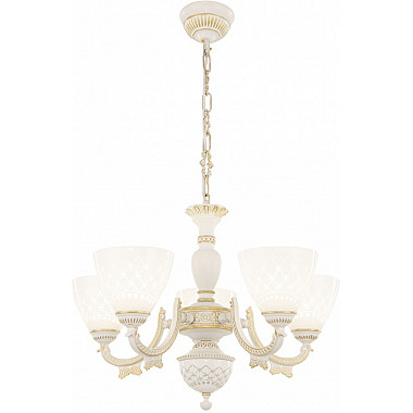 Подвесная люстра AM343837 343837/5 WT+G