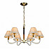 Подвесная люстра Amber YT2043-6 GD+Cear