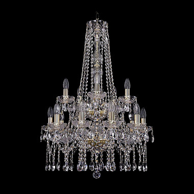 Подвесная люстра 1413 1413/10+5/200/h-87/2d G