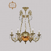 Подвесная люстра 31.44 31.44.6.KR175SP.250IT.G.Sp.Amber.1C