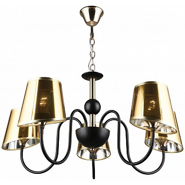 Подвесная люстра MD.4219-5-P-BK+FGD