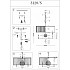 Подвесная люстра 3120 3128/S nickel без абажуров