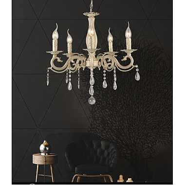 Подвесная люстра Aurelius WD3534/5H-WG-CL