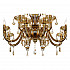 Подвесная люстра iLamp Asia 81069-8+4 BR