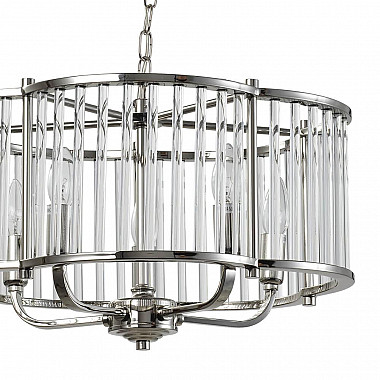 Подвесная люстра Lumien Hall Мартино LH3038/5P-B-NK-CL