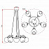 Подвесная люстра Rivoli Agnesa 4056-205 Б0047313
