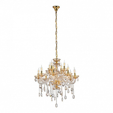 Подвесная люстра Lumina Deco Eliza LDP 7025-8+4 GD